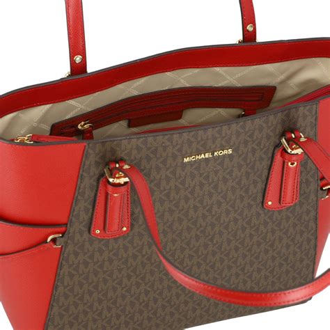 sac rouge michael kors|michael kors wallet.